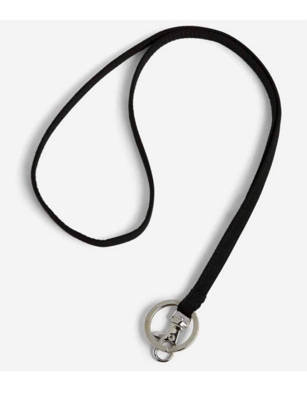 Vera Bradley Classic Lanyard in Black NEW